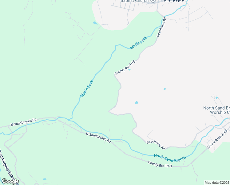 map of restaurants, bars, coffee shops, grocery stores, and more near 634 Beechview Road in Mount Hope