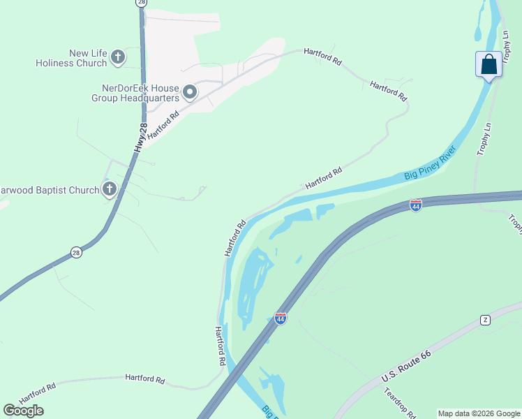 map of restaurants, bars, coffee shops, grocery stores, and more near 20409 Hartford Road in Dixon