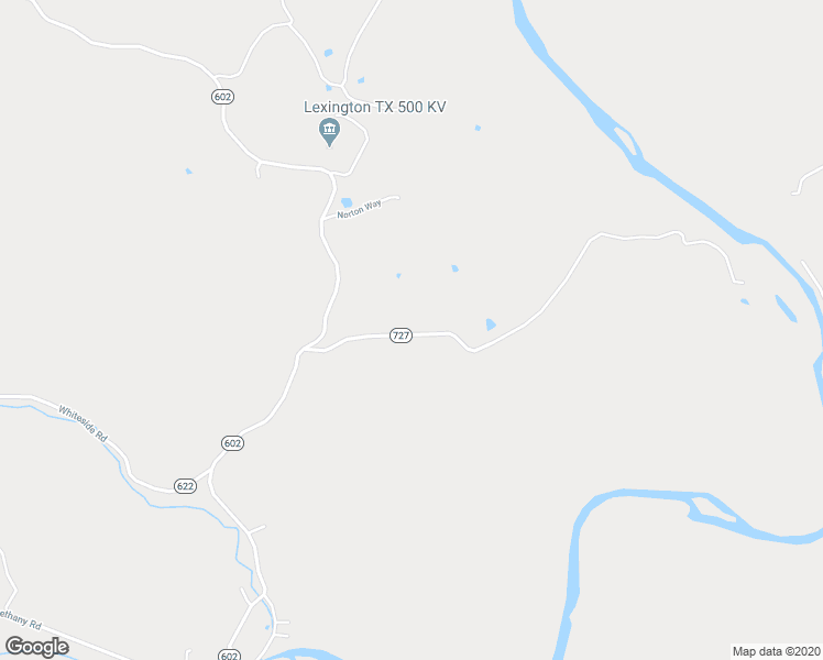 map of restaurants, bars, coffee shops, grocery stores, and more near Lindsay Lane in Rockbridge Baths