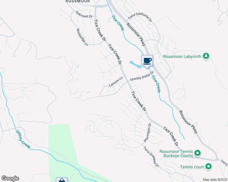 map of restaurants, bars, coffee shops, grocery stores, and more near 1217 Leisure Lane in Walnut Creek