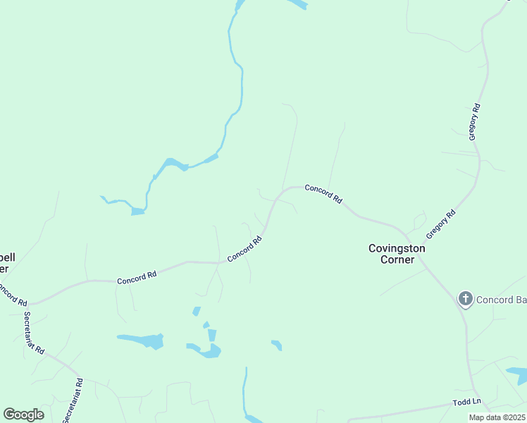 map of restaurants, bars, coffee shops, grocery stores, and more near 15169 Concord Road in Ruther Glen