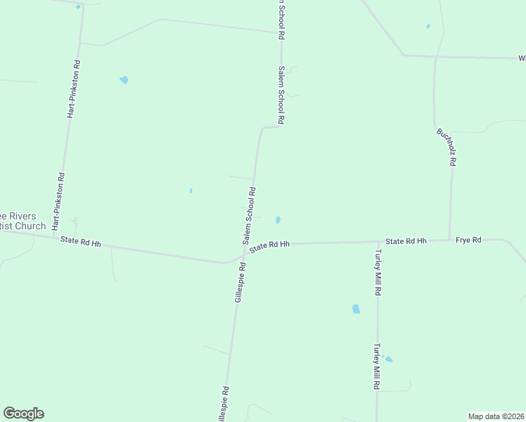 map of restaurants, bars, coffee shops, grocery stores, and more near 18292 Salem School Road in Farmington