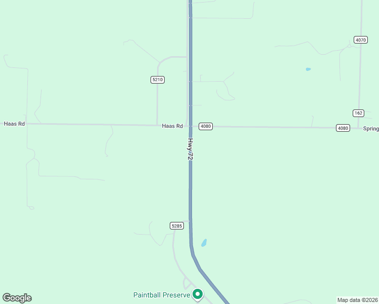 map of restaurants, bars, coffee shops, grocery stores, and more near 16121 Missouri 72 in Rolla