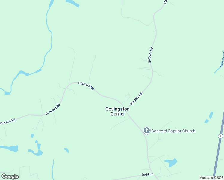 map of restaurants, bars, coffee shops, grocery stores, and more near 15385 Concord Road in Ruther Glen