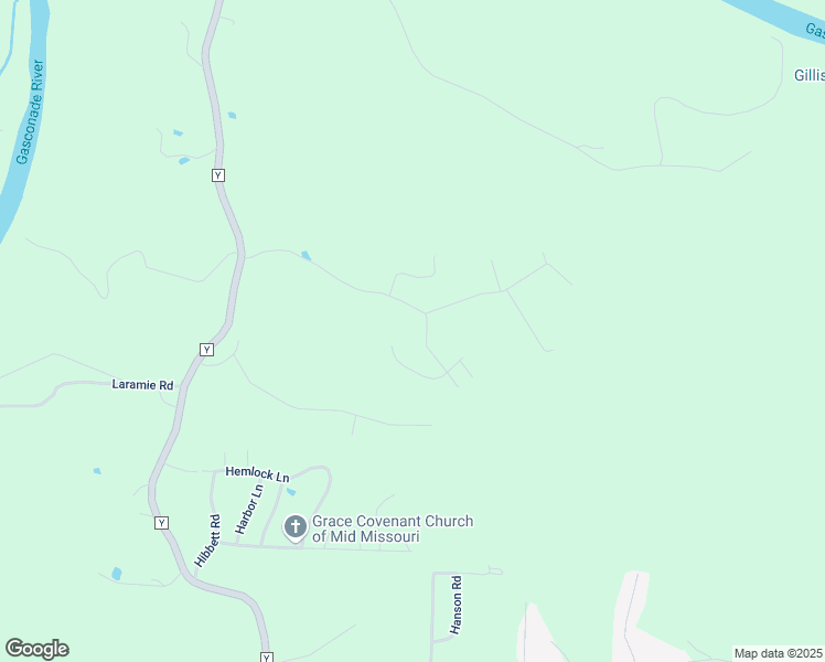 map of restaurants, bars, coffee shops, grocery stores, and more near 20266 Hyatt Lane in Saint Robert