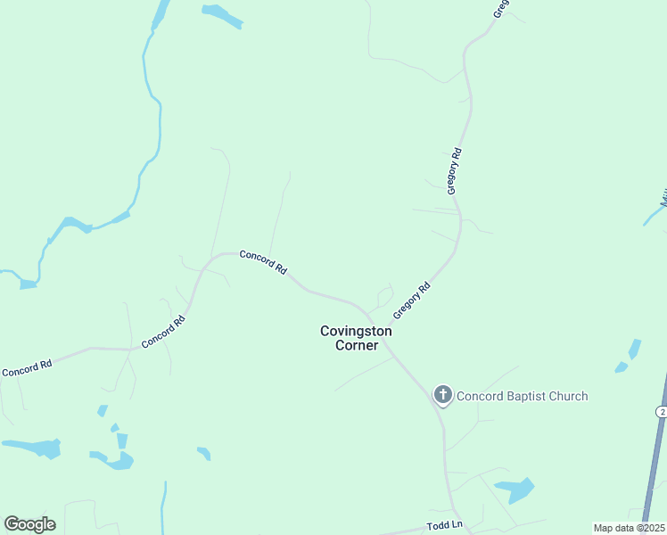 map of restaurants, bars, coffee shops, grocery stores, and more near 15385 Concord Road in Ruther Glen