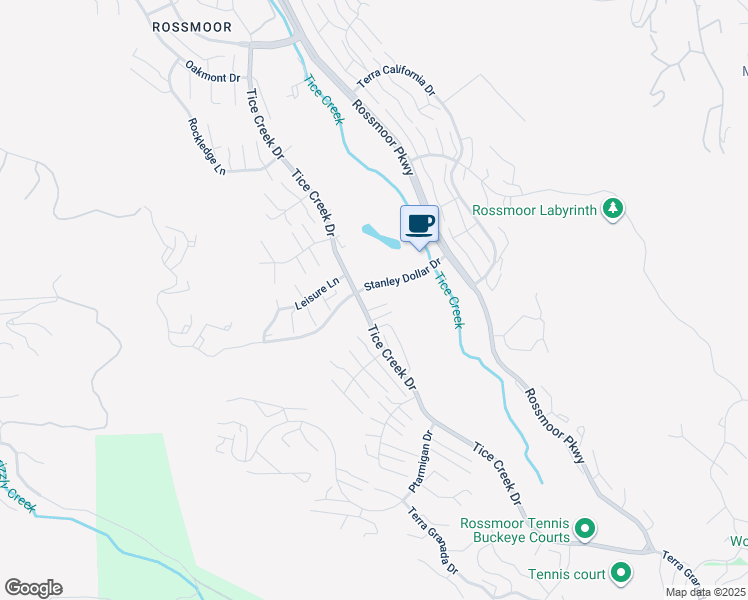 map of restaurants, bars, coffee shops, grocery stores, and more near 2740 Tice Creek Drive in Walnut Creek