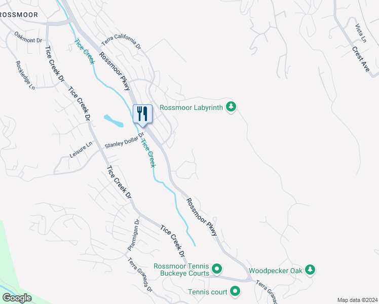 map of restaurants, bars, coffee shops, grocery stores, and more near 626 Terra California Drive in Walnut Creek