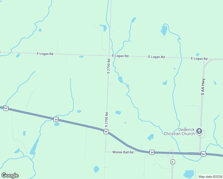 map of restaurants, bars, coffee shops, grocery stores, and more near 18933 South 2700 Road in El Dorado Springs