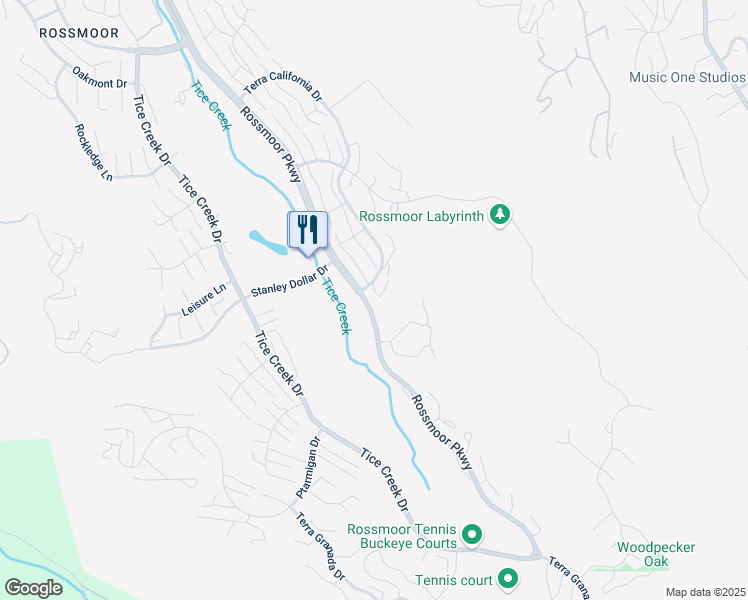 map of restaurants, bars, coffee shops, grocery stores, and more near 600 Terra California Drive in Walnut Creek