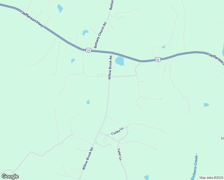 map of restaurants, bars, coffee shops, grocery stores, and more near 3448 Willow Brook Road in Bumpass