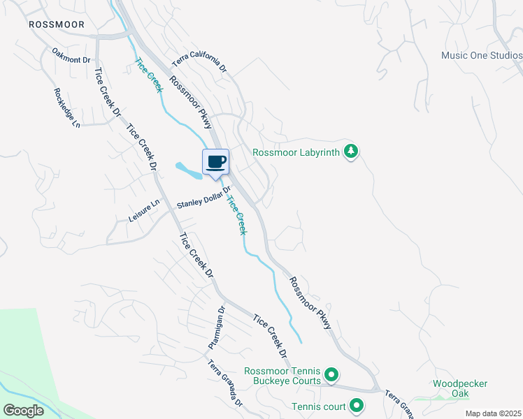 map of restaurants, bars, coffee shops, grocery stores, and more near 600 Terra California Drive in Walnut Creek