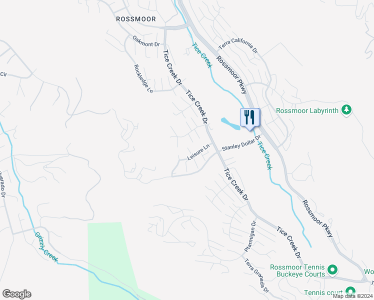 map of restaurants, bars, coffee shops, grocery stores, and more near 1216 Running Springs Road in Walnut Creek