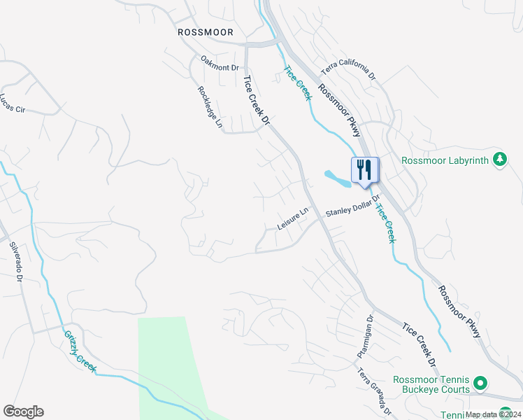 map of restaurants, bars, coffee shops, grocery stores, and more near 1349 Running Springs Road in Walnut Creek