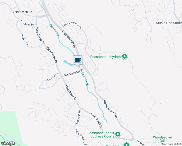 map of restaurants, bars, coffee shops, grocery stores, and more near 622 Terra California Drive in Walnut Creek