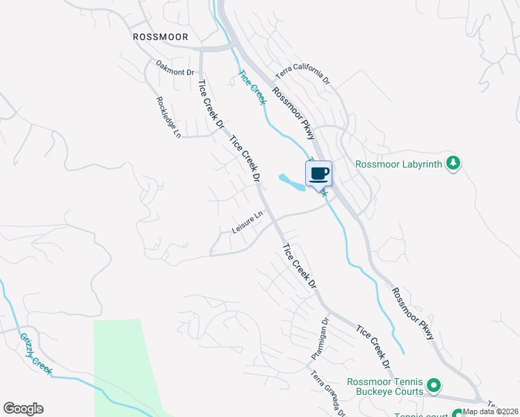 map of restaurants, bars, coffee shops, grocery stores, and more near 1100 Leisure Lane in Walnut Creek