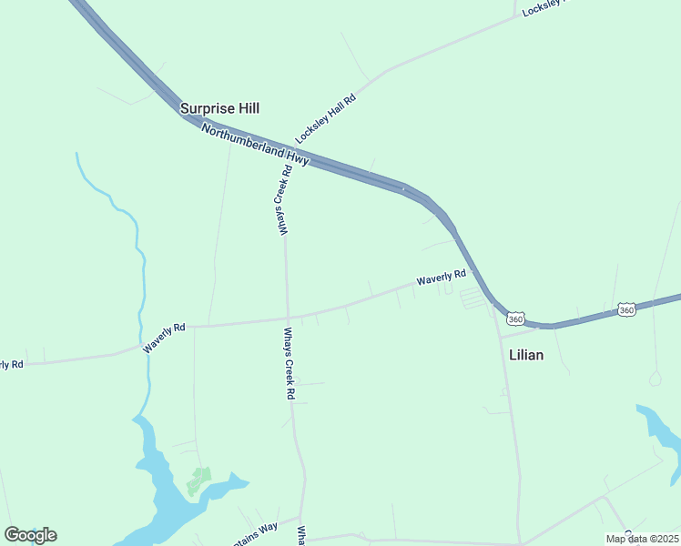 map of restaurants, bars, coffee shops, grocery stores, and more near 1727 Waverly Road in Reedville