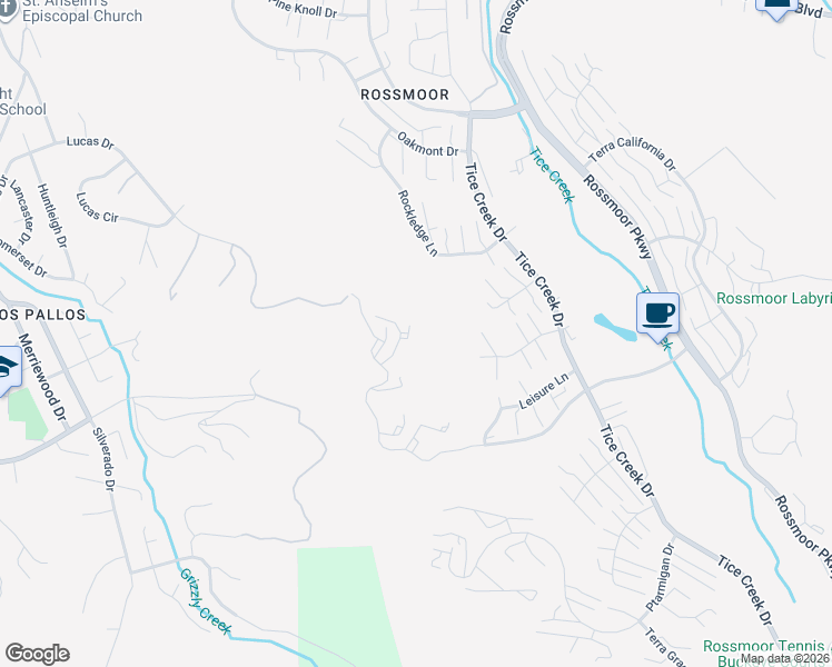 map of restaurants, bars, coffee shops, grocery stores, and more near 1738 Stanley Dollar Drive in Walnut Creek