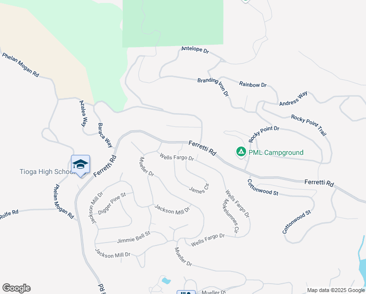 map of restaurants, bars, coffee shops, grocery stores, and more near 13275 Wells Fargo Drive in Groveland