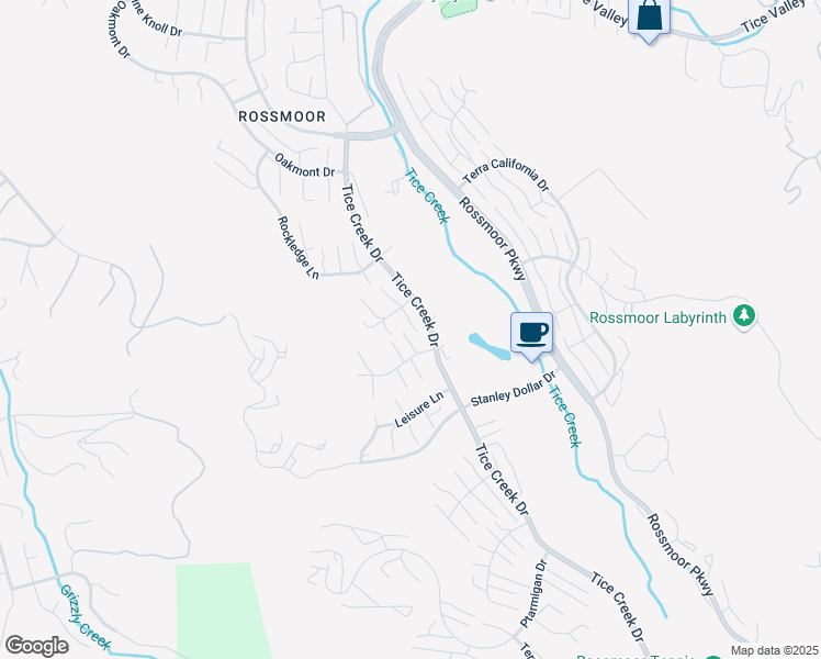map of restaurants, bars, coffee shops, grocery stores, and more near 1132 Running Springs Road in Walnut Creek