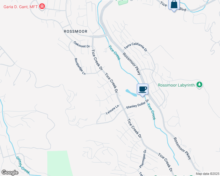 map of restaurants, bars, coffee shops, grocery stores, and more near 1132 Running Springs Road in Walnut Creek