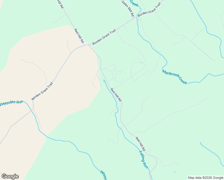 map of restaurants, bars, coffee shops, grocery stores, and more near Red Hill Road in Fairfield