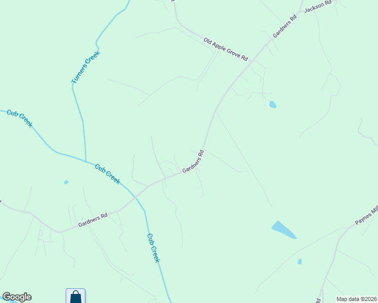 map of restaurants, bars, coffee shops, grocery stores, and more near 1693 Gardners Road in Mineral