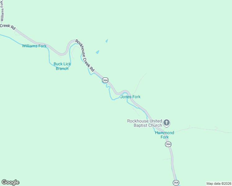 map of restaurants, bars, coffee shops, grocery stores, and more near Rockhouse Creek Road in Flat Fork
