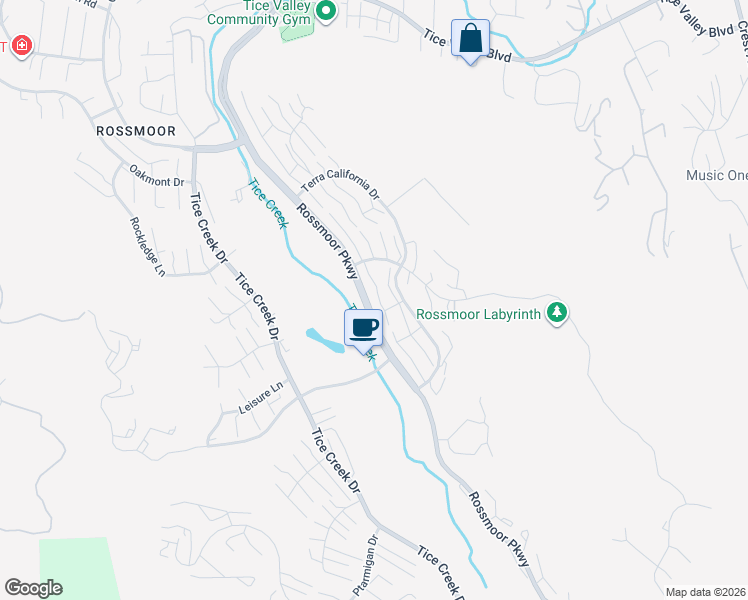 map of restaurants, bars, coffee shops, grocery stores, and more near 2607 Saklan Indian Drive in Walnut Creek