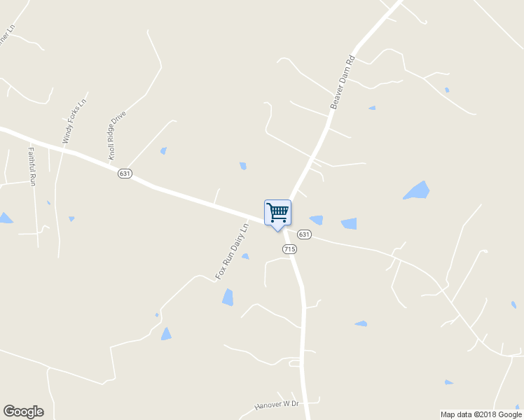 map of restaurants, bars, coffee shops, grocery stores, and more near 17276 Old Ridge Road in Montpelier