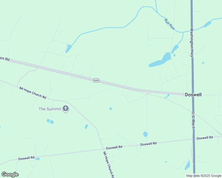 map of restaurants, bars, coffee shops, grocery stores, and more near 11095 Richards Road in Doswell