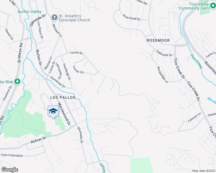 map of restaurants, bars, coffee shops, grocery stores, and more near 11 Lucas Ranch Court in Lafayette