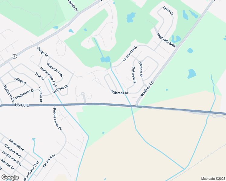 map of restaurants, bars, coffee shops, grocery stores, and more near 971 Millcreek Drive in Henderson