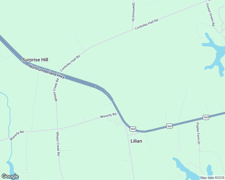 map of restaurants, bars, coffee shops, grocery stores, and more near 17981 Northumberland Highway in Reedville