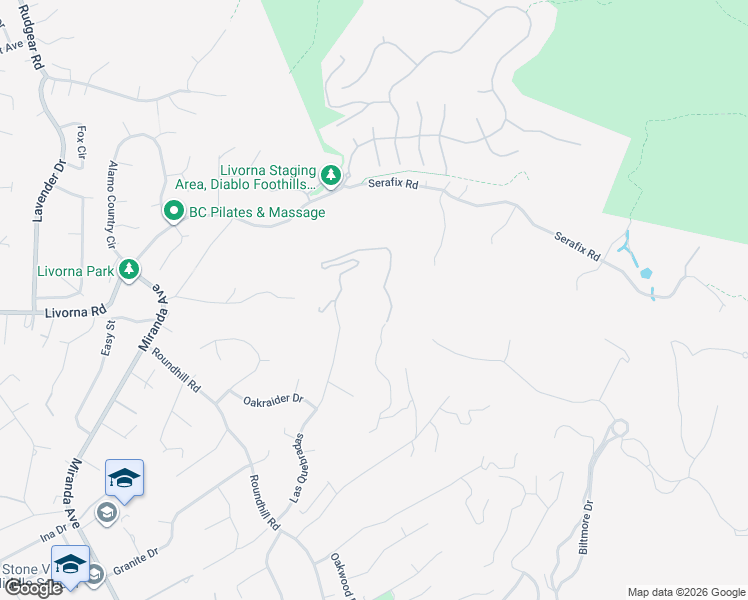 map of restaurants, bars, coffee shops, grocery stores, and more near 455 Legacy Dr in Alamo