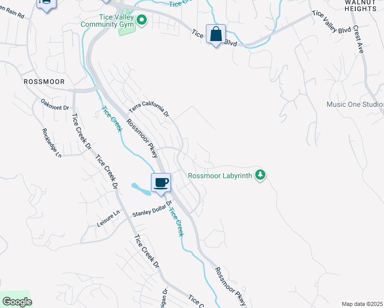 map of restaurants, bars, coffee shops, grocery stores, and more near 2634 Saklan Indian Drive in Walnut Creek