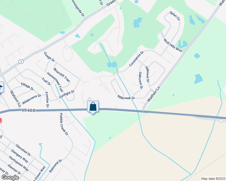 map of restaurants, bars, coffee shops, grocery stores, and more near 971 Millcreek Drive in Henderson