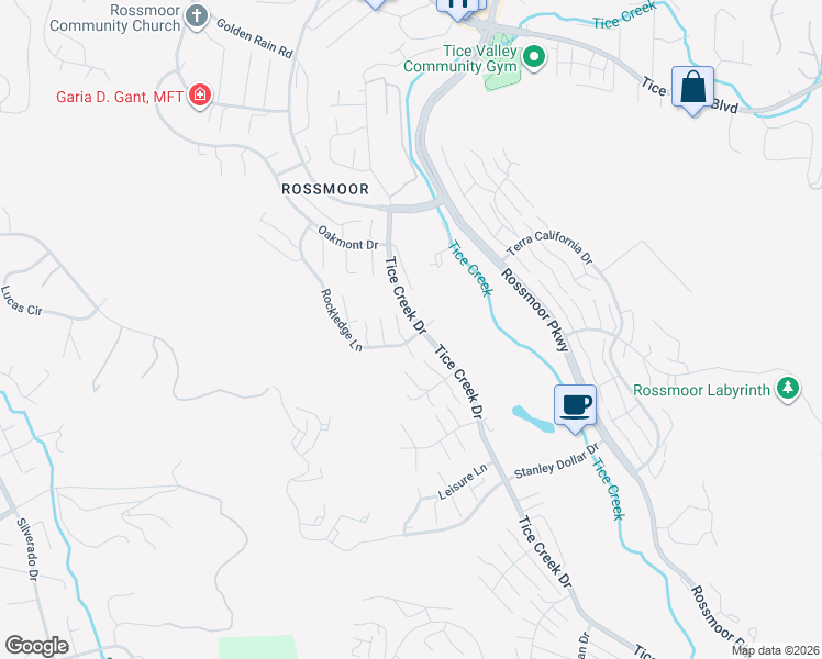 map of restaurants, bars, coffee shops, grocery stores, and more near 2279 Tice Creek Drive in Walnut Creek