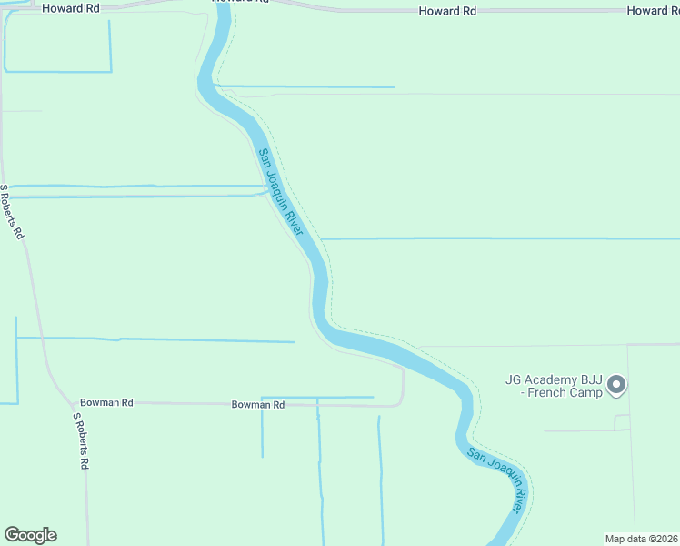 map of restaurants, bars, coffee shops, grocery stores, and more near 1707 Bowman Road in French Camp