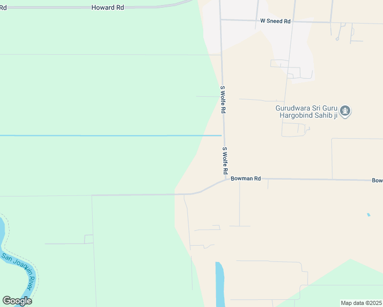 map of restaurants, bars, coffee shops, grocery stores, and more near 9665 South Wolfe Road in French Camp