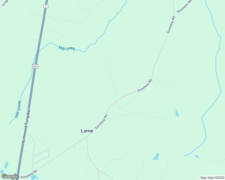 map of restaurants, bars, coffee shops, grocery stores, and more near 29058 Sunshine Road in Ruther Glen