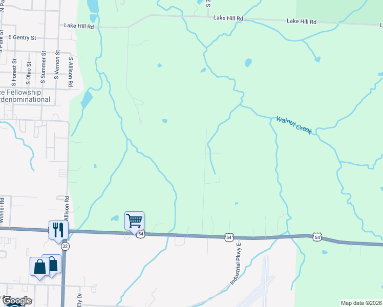 map of restaurants, bars, coffee shops, grocery stores, and more near 2250 South 363 Road in El Dorado Springs