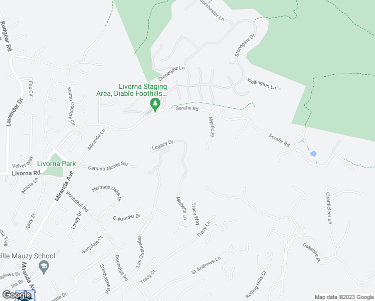 map of restaurants, bars, coffee shops, grocery stores, and more near 446 Legacy Drive in Alamo