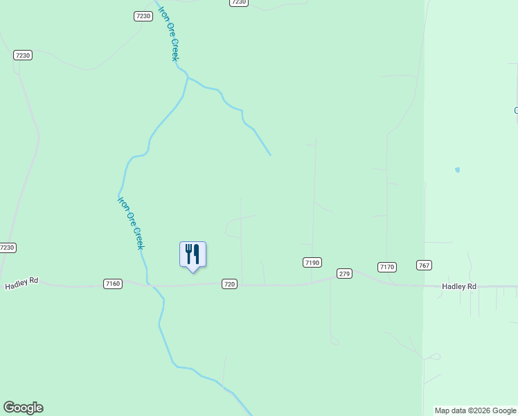 map of restaurants, bars, coffee shops, grocery stores, and more near 15799 County Road 7200 in Rolla