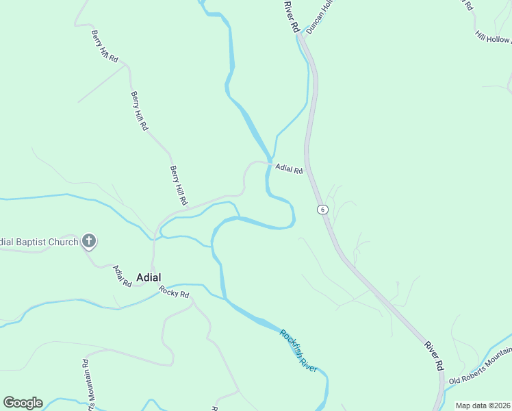 map of restaurants, bars, coffee shops, grocery stores, and more near 313 Adial Road in Faber