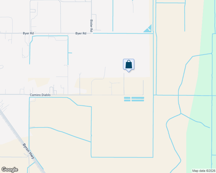 map of restaurants, bars, coffee shops, grocery stores, and more near 4175 Camino Diablo in Byron