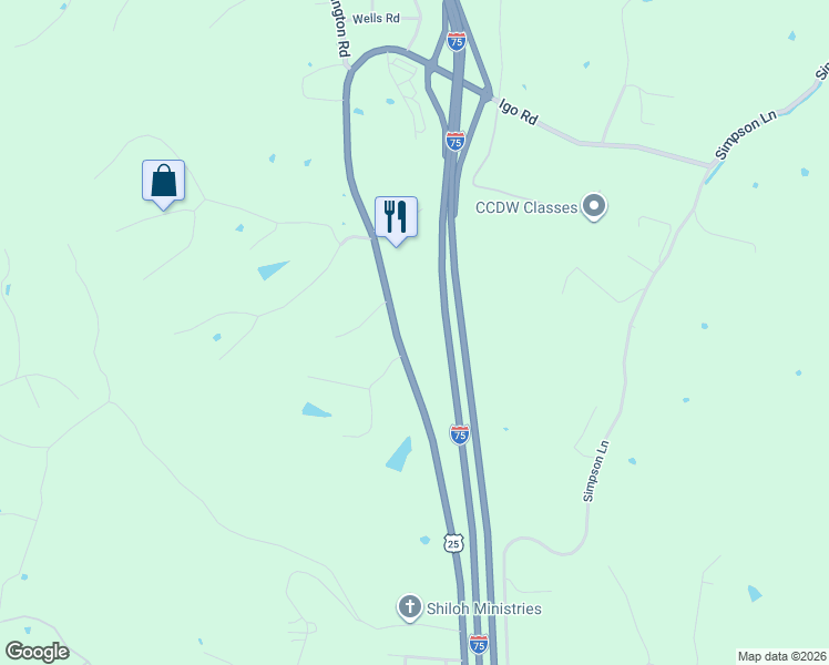 map of restaurants, bars, coffee shops, grocery stores, and more near 3549 Lexington Road in Richmond