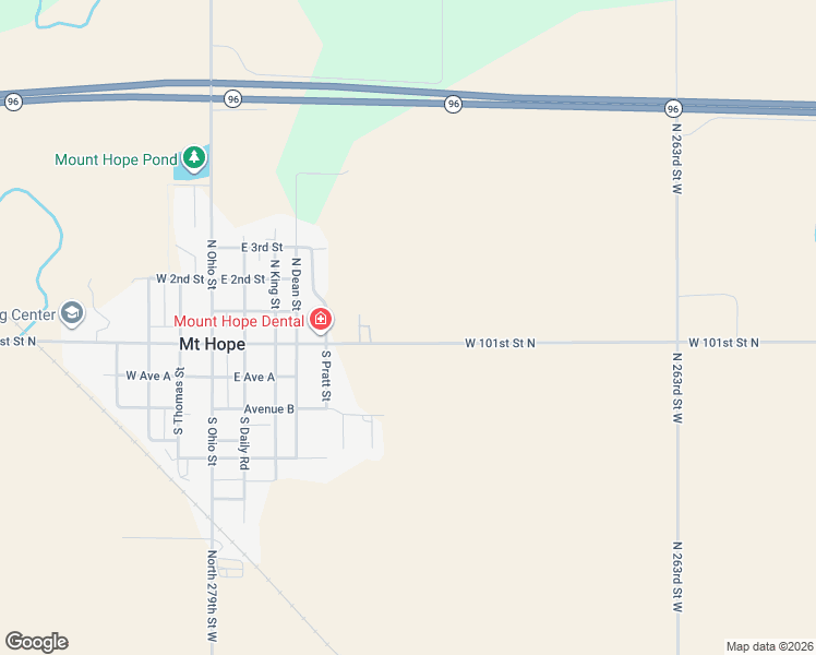 map of restaurants, bars, coffee shops, grocery stores, and more near 704 East Main Street in Mount Hope