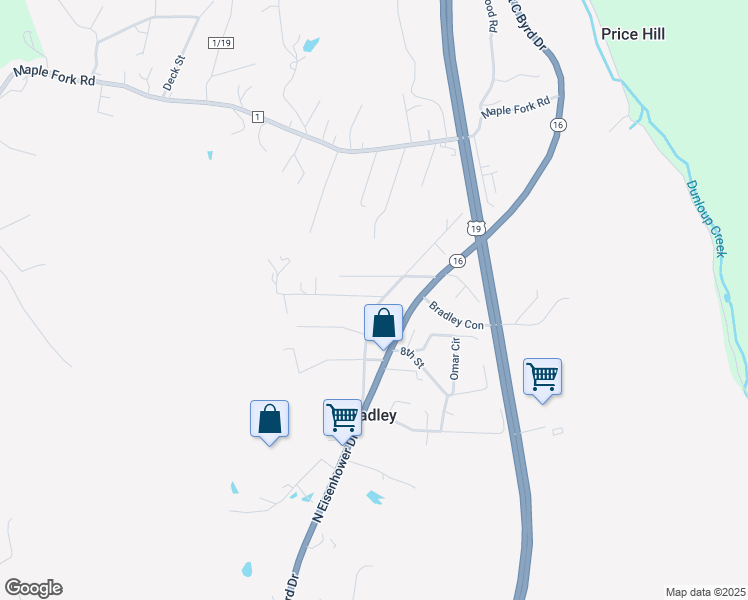 map of restaurants, bars, coffee shops, grocery stores, and more near 226 Maple Ln in Mt Hope
