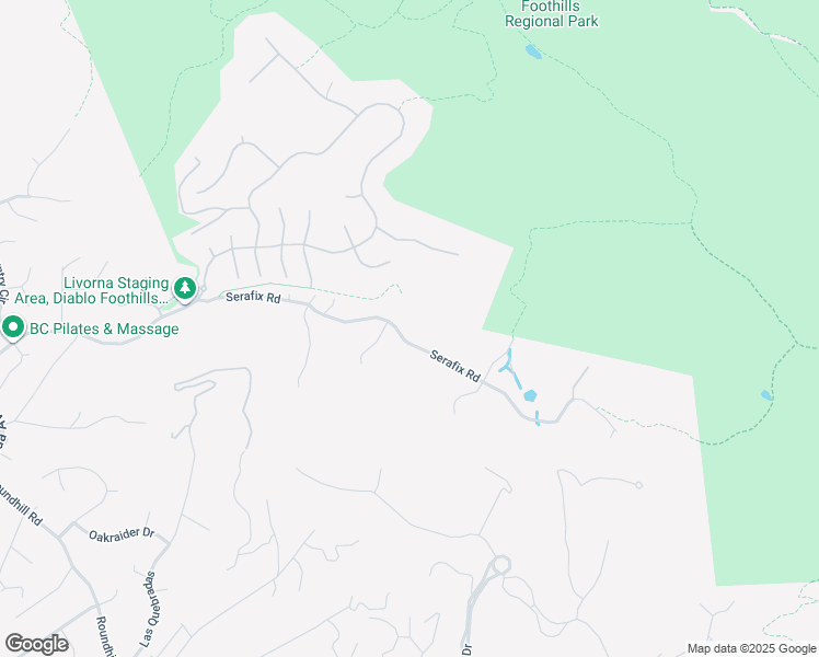 map of restaurants, bars, coffee shops, grocery stores, and more near Serafix Trail in Alamo